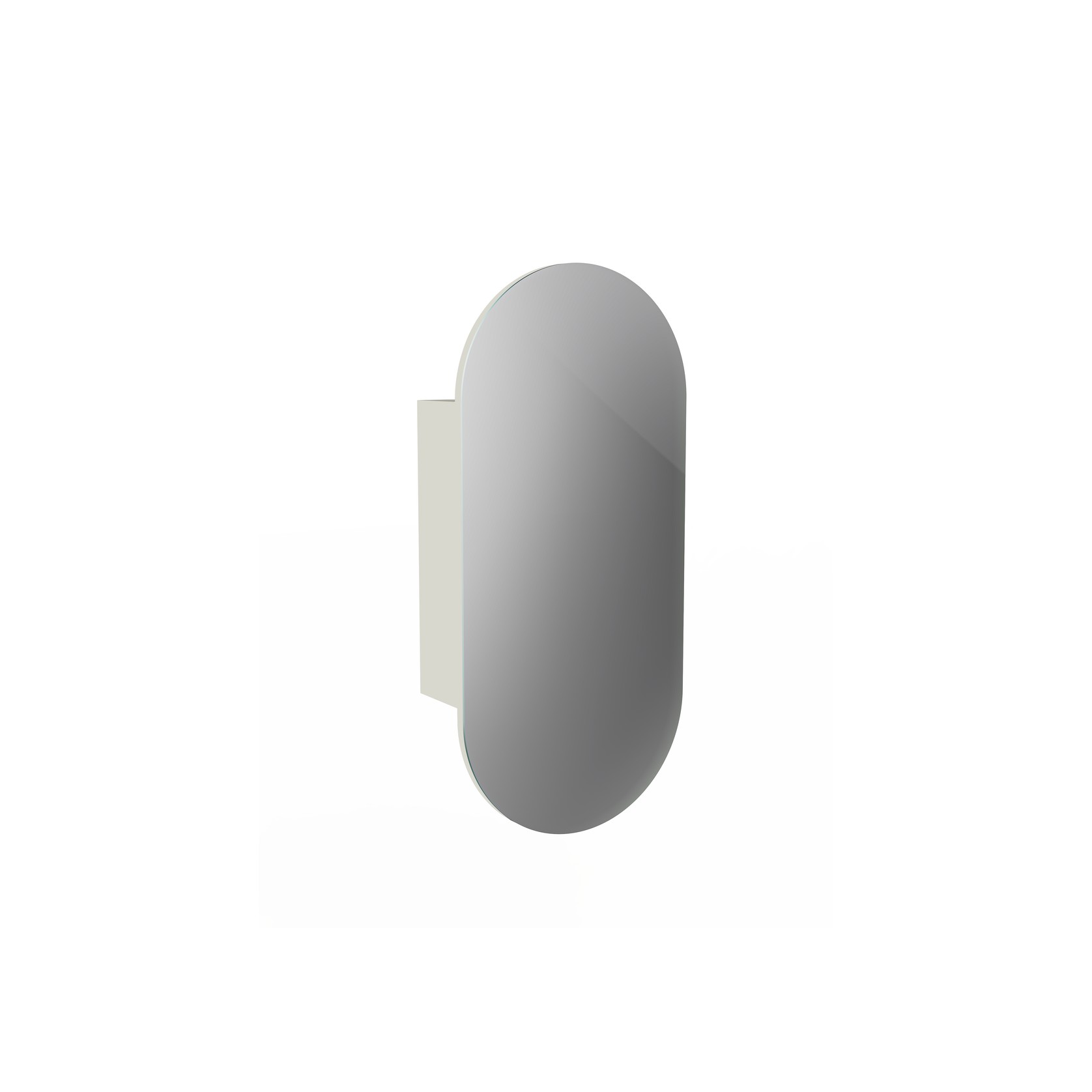 Serenity Figura Pill Mirror Cabinet gallery detail image