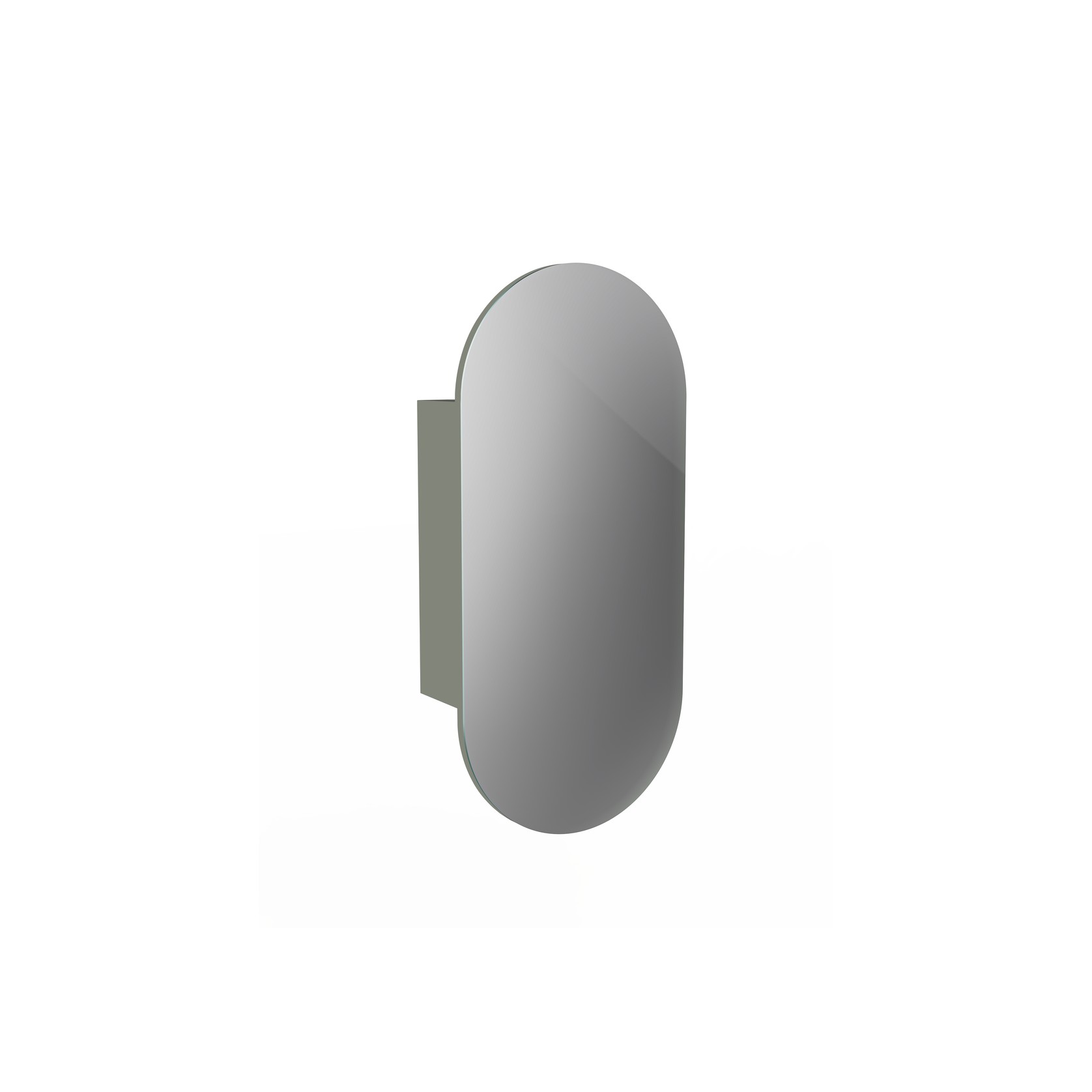 Serenity Figura Pill Mirror Cabinet gallery detail image