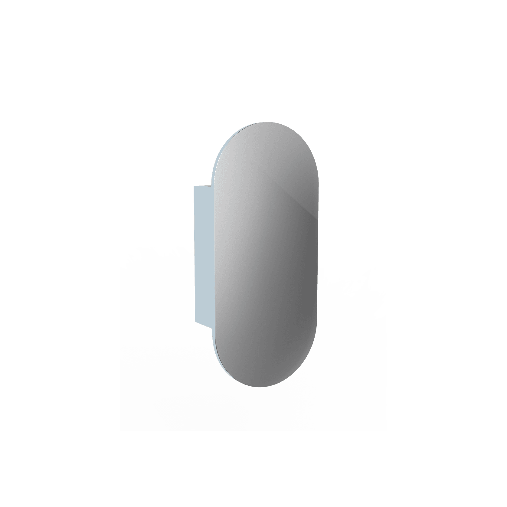 Serenity Figura Pill Mirror Cabinet gallery detail image