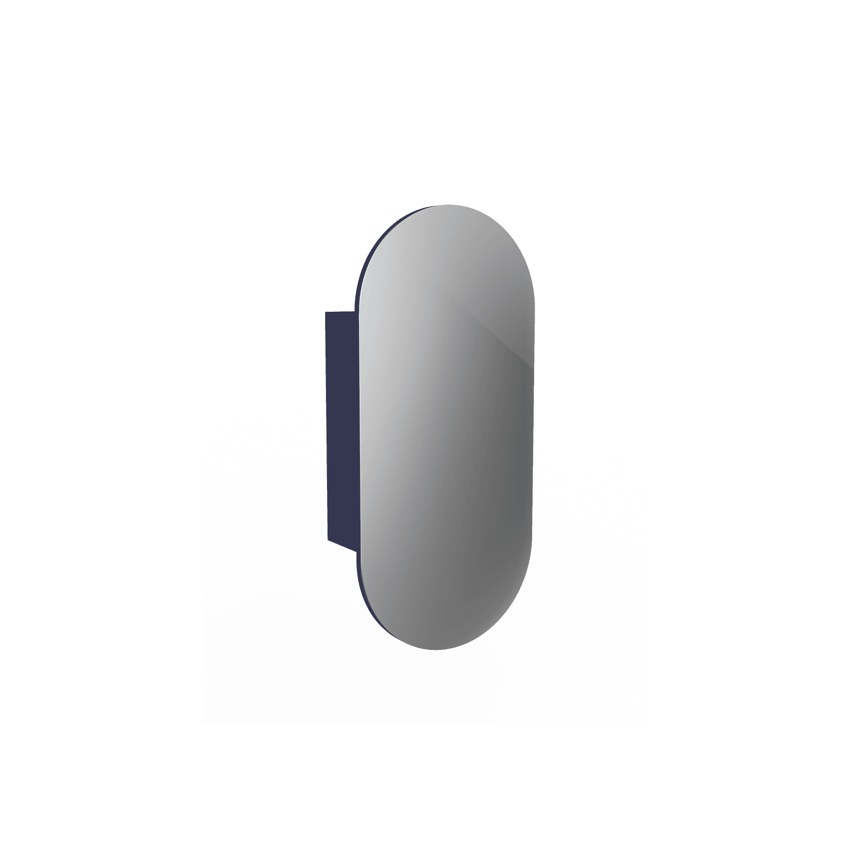 Serenity Figura Pill Mirror Cabinet gallery detail image