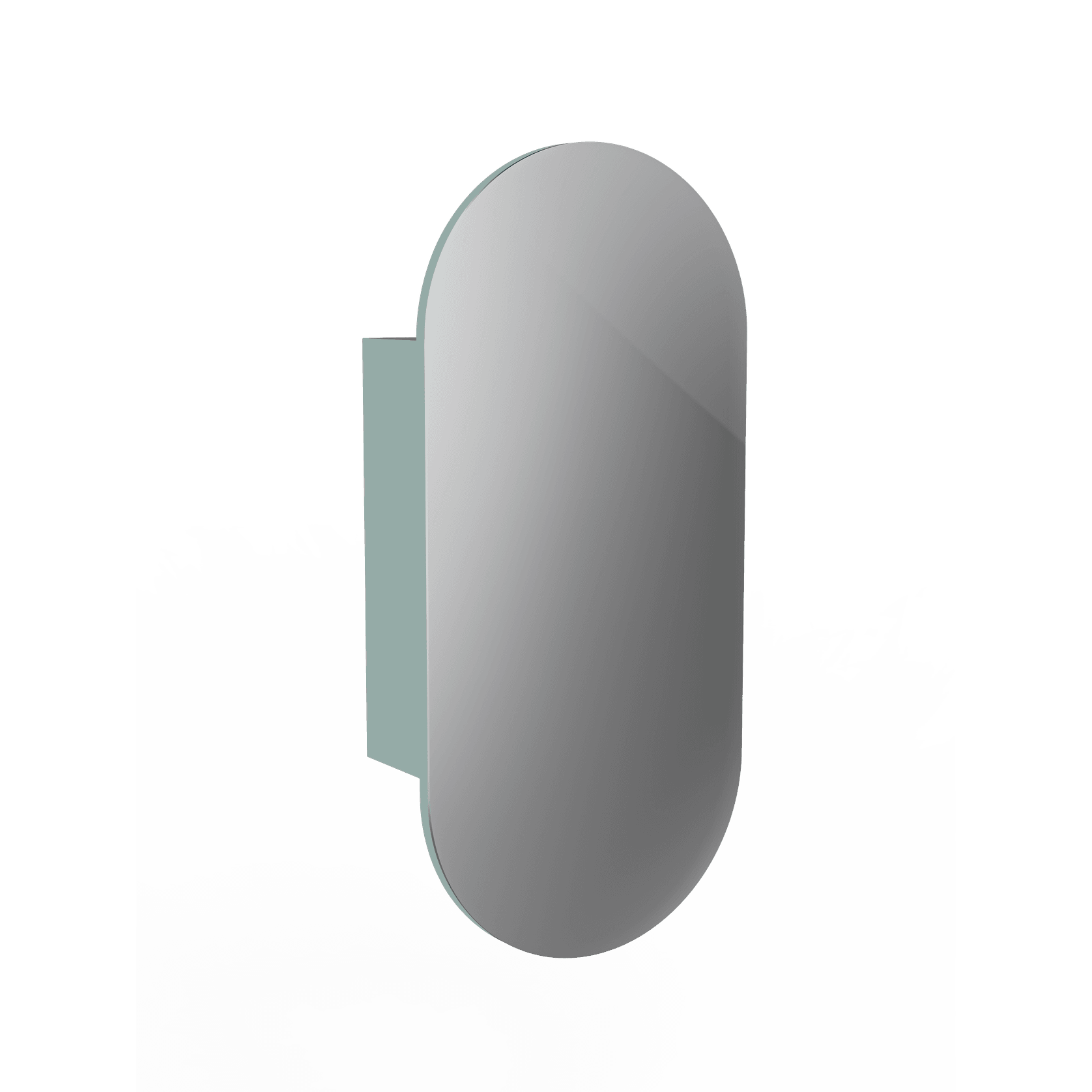 Serenity Figura Pill Mirror Cabinet gallery detail image