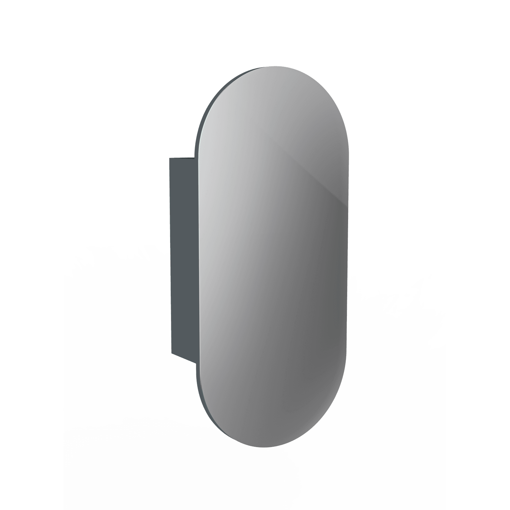 Serenity Figura Pill Mirror Cabinet gallery detail image