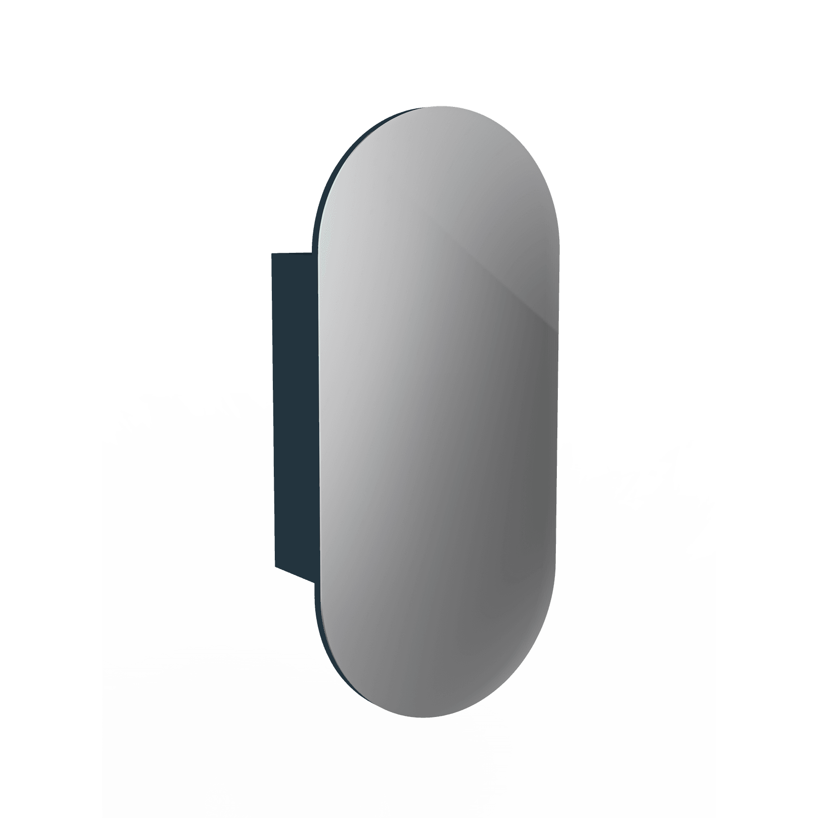 Serenity Figura Pill Mirror Cabinet gallery detail image