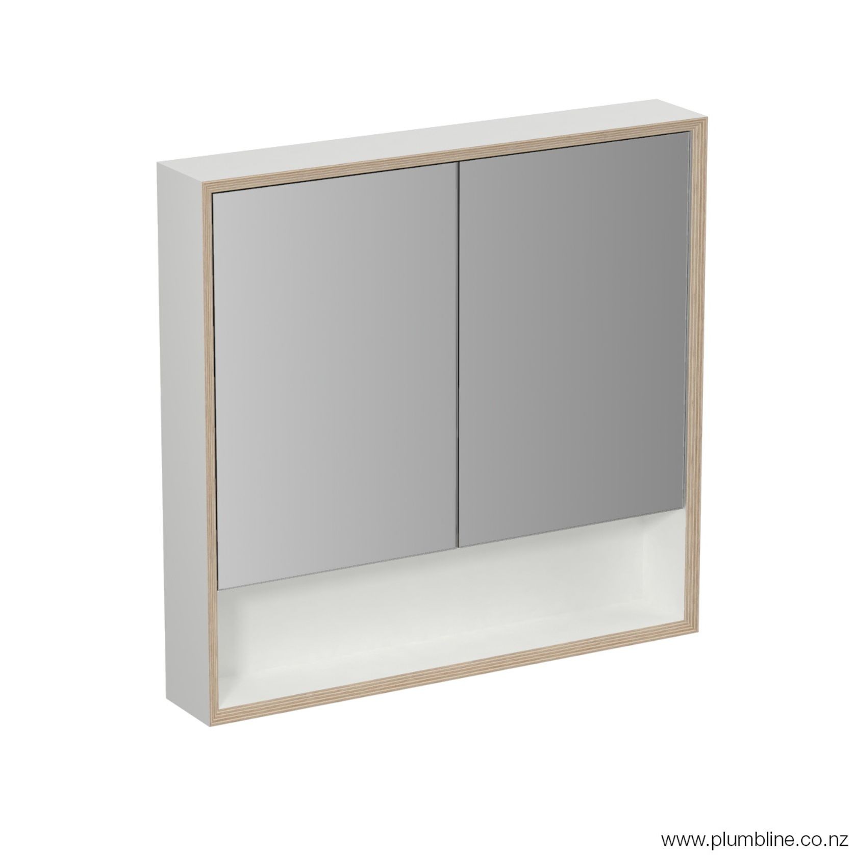 Ply25 750 Mirror Cabinet 2 Door gallery detail image