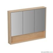 Ply25 900 Mirror Cabinet 3 Door gallery detail image