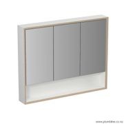 Ply25 900 Mirror Cabinet 3 Door gallery detail image