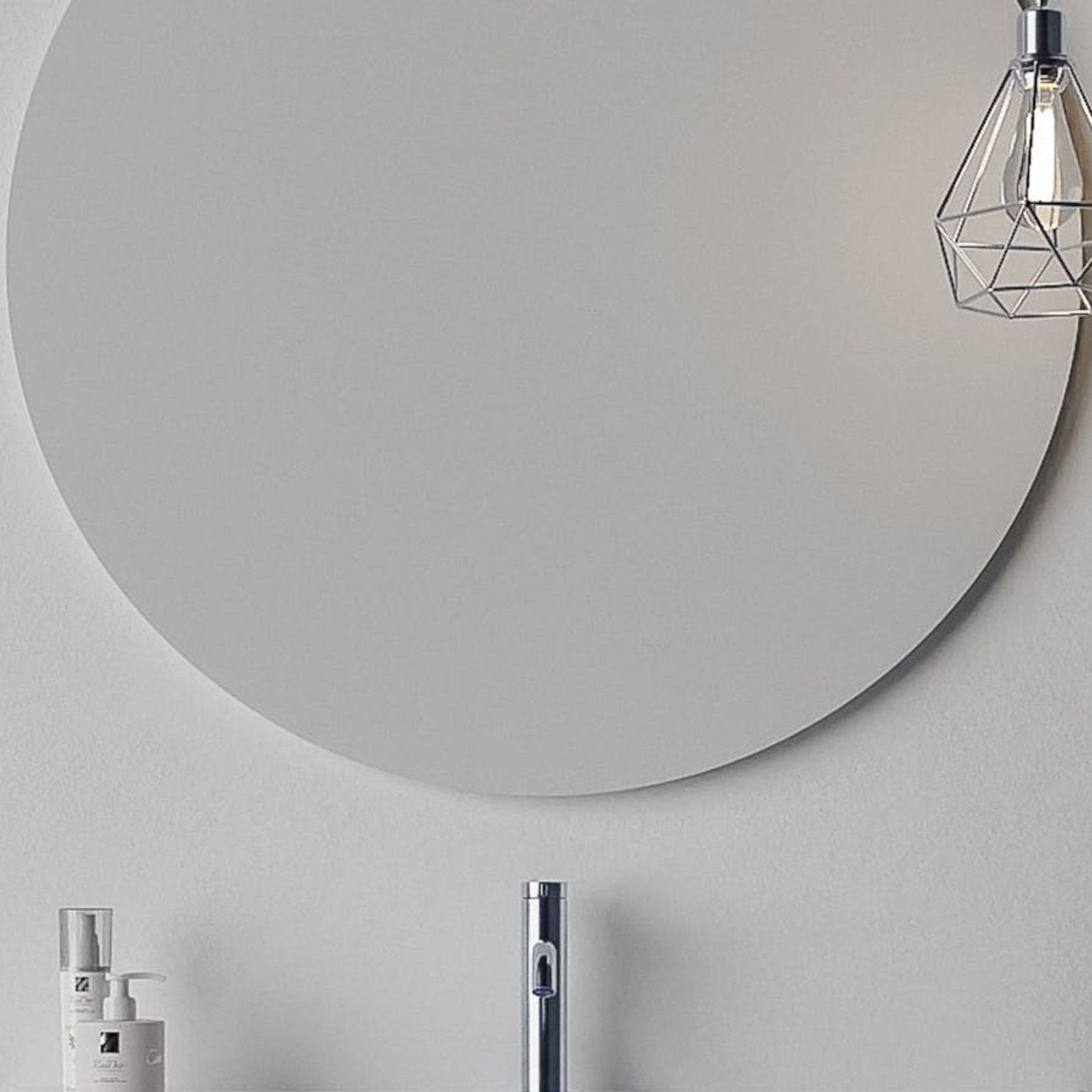 Round Floating Mirror gallery detail image