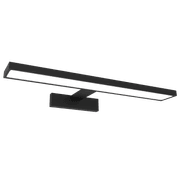 Stark 600mm Extendable Mirror Wall Light Satin Black gallery detail image