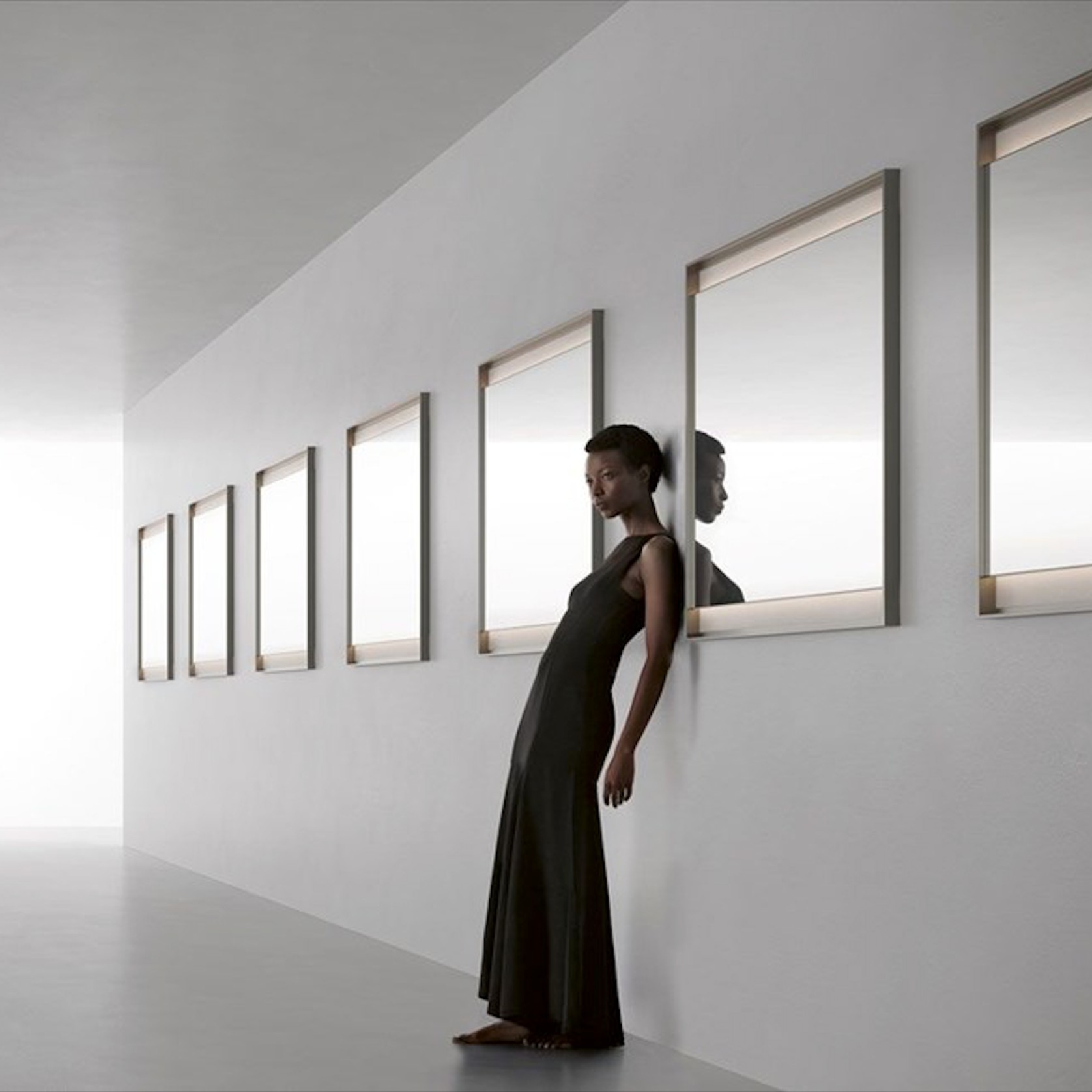 Rialto Mirror by Rimadesio gallery detail image