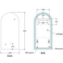 Code Solace Arc Led Mirror gallery detail image