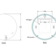 Code Solace Round Led Mirror Range gallery detail image