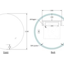 Code Solace Round Led Mirror Range gallery detail image