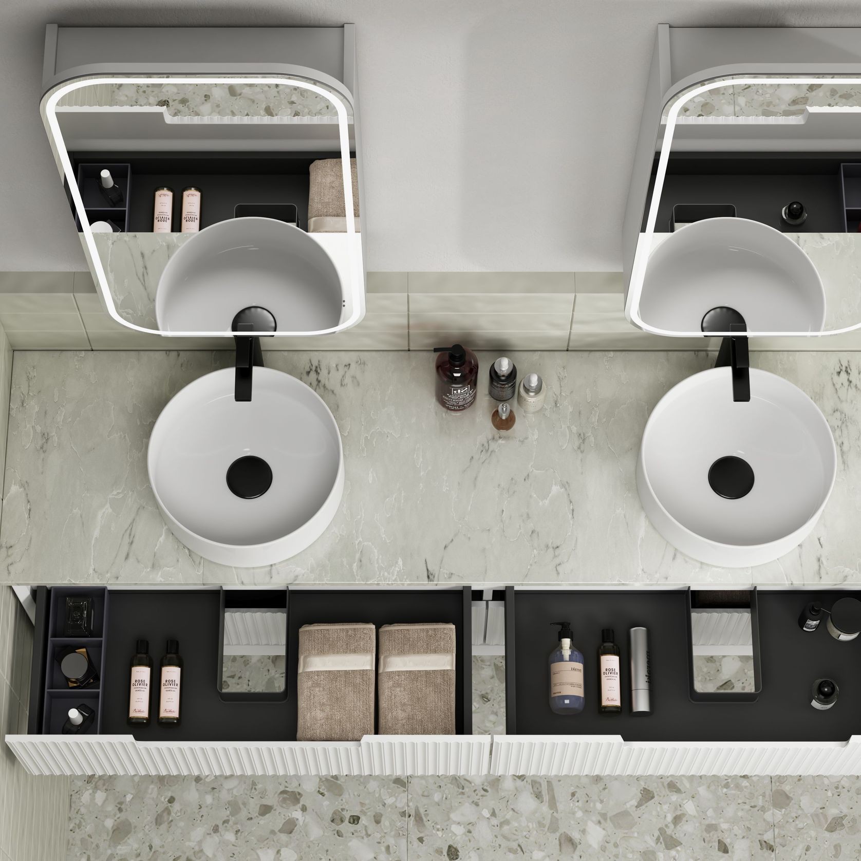 Aulic Vienna LED Shaving Cabinet gallery detail image