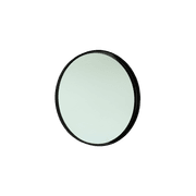 iStone 700mm Round Mirror Matte Black gallery detail image