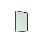 iStone 600 x 900mm Square Mirror Matte Black gallery detail image