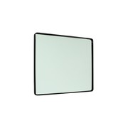 iStone 900 x 1000mm Square Mirror Matte Black gallery detail image