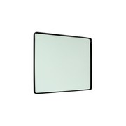 iStone 900 x 1000mm Square Mirror Matte Black gallery detail image