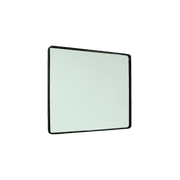 iStone 900 x 1000mm Square Mirror Matte Black gallery detail image