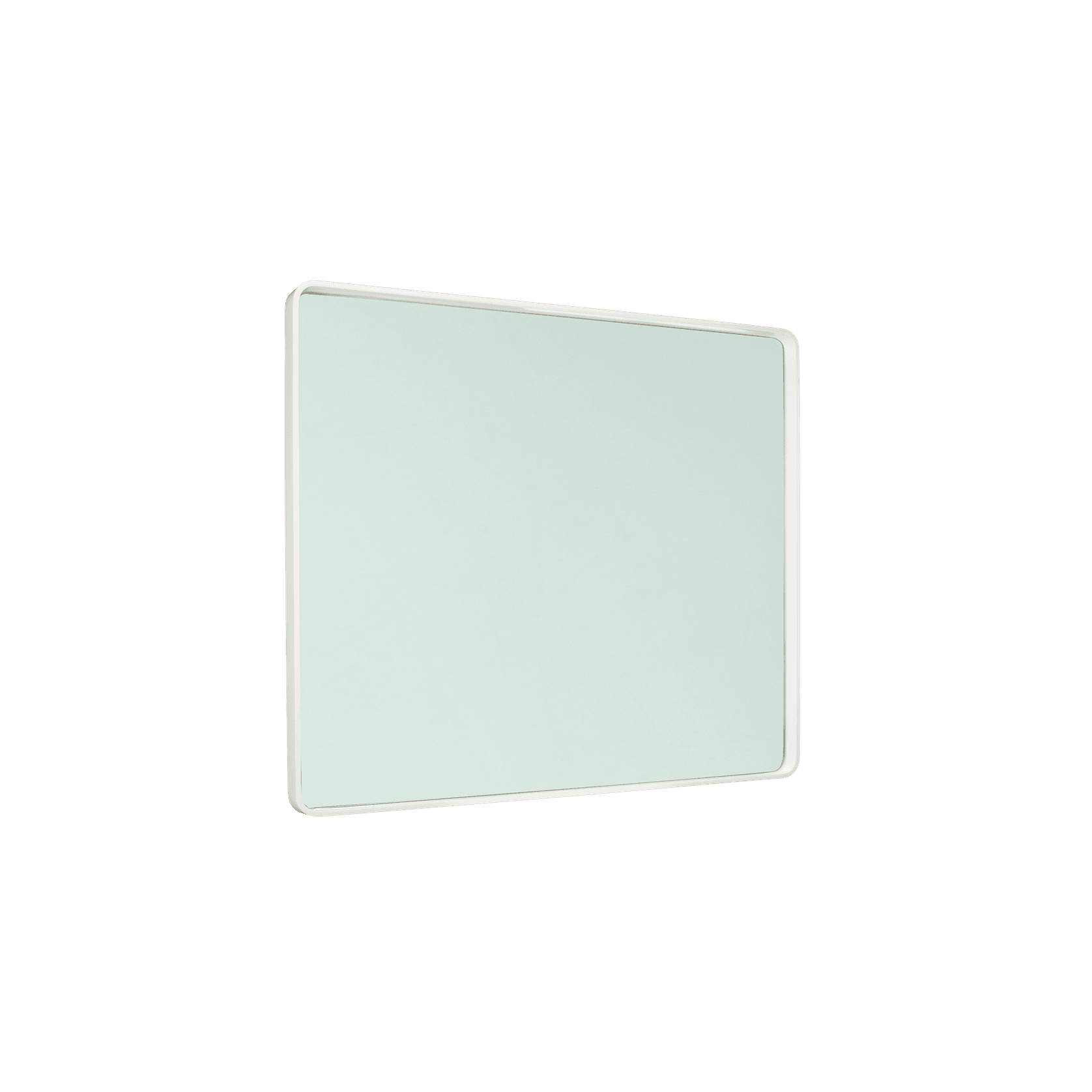 iStone 900 x 1000mm Square Mirror Gloss White gallery detail image