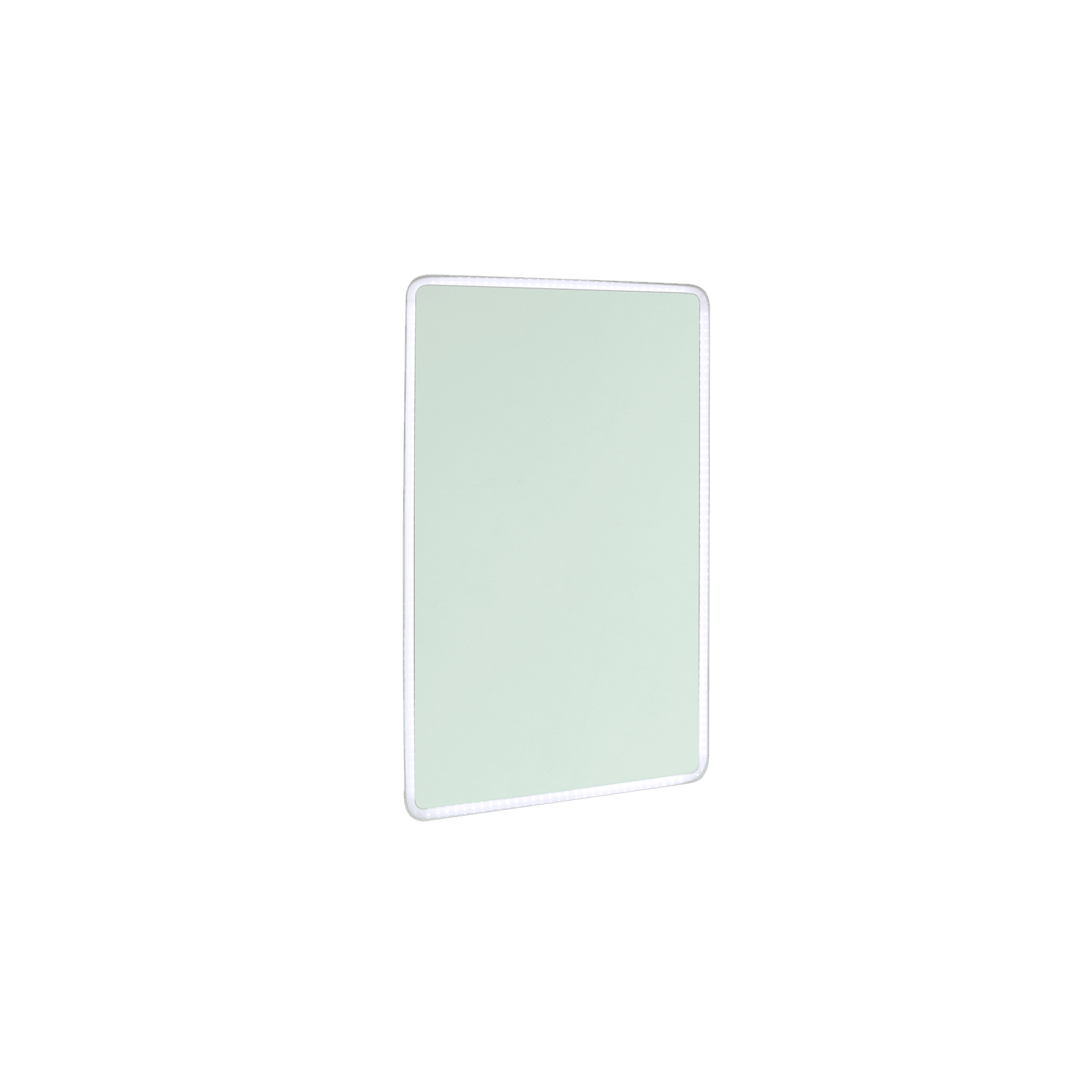 iStone 600 x 1000mm Rectangular Mirror Gloss White gallery detail image