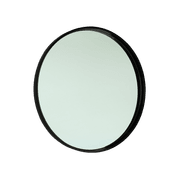 iStone 850mm Round Mirror Matte Black gallery detail image