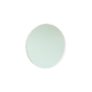 iStone 1100mm Round Mirror Matte White gallery detail image