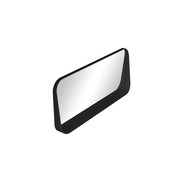 iStone 1100mm Rectangular Mirror with Shelf Matte Black gallery detail image