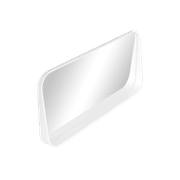 iStone 1100mm Rectangular Mirror with Shelf Matte White gallery detail image