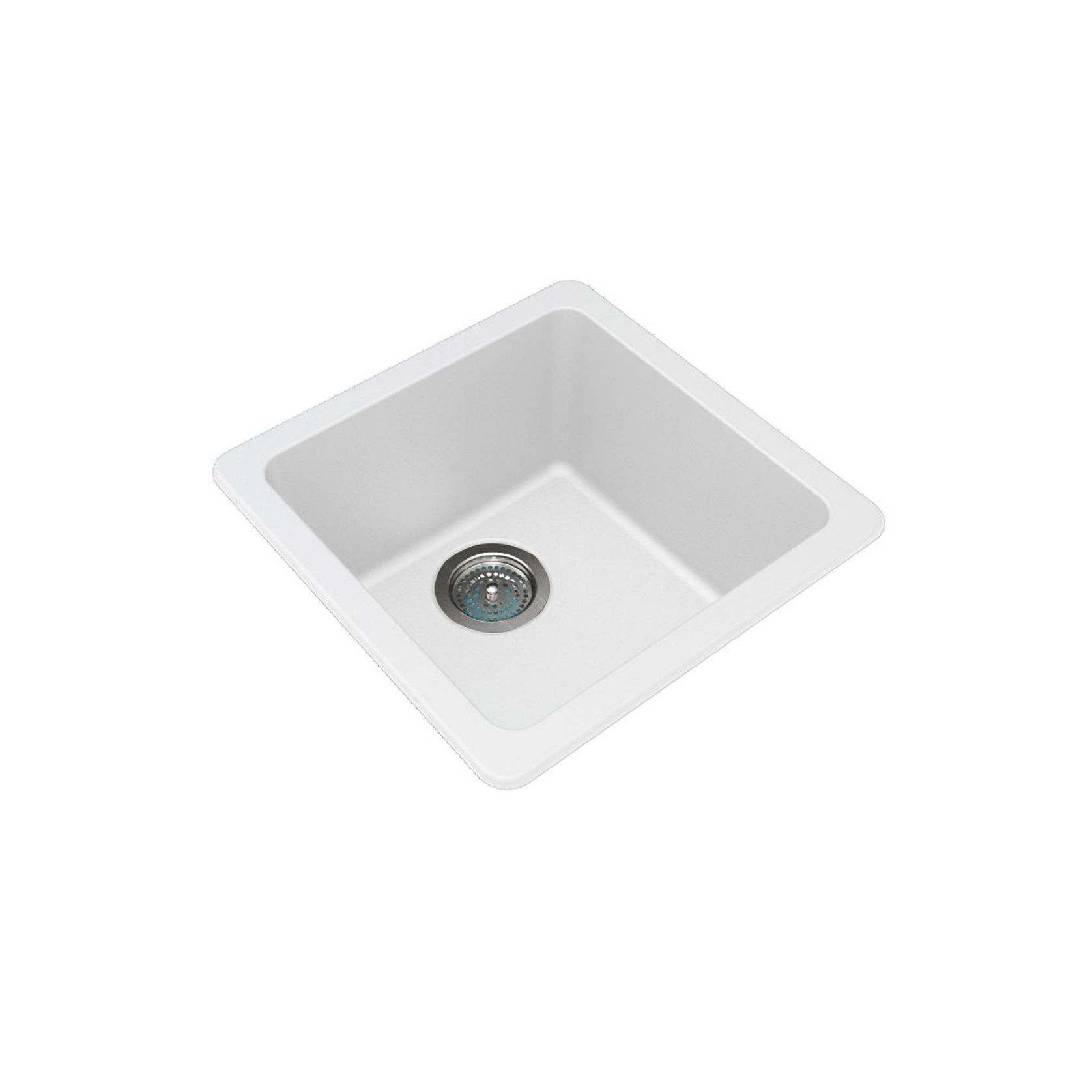 White Granite Stone Sink WH4242.KS gallery detail image