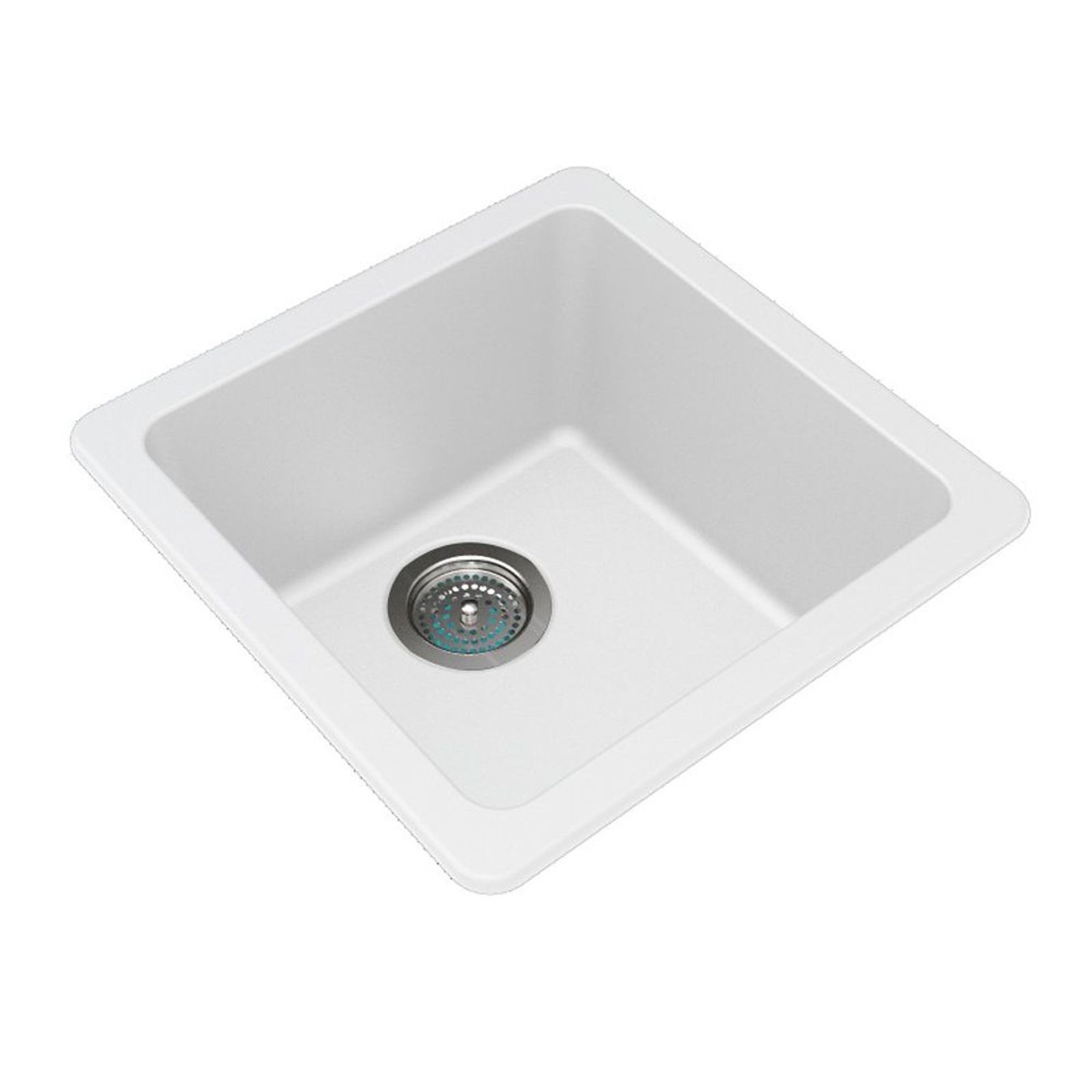 White Granite Stone Sink WH4242.KS gallery detail image