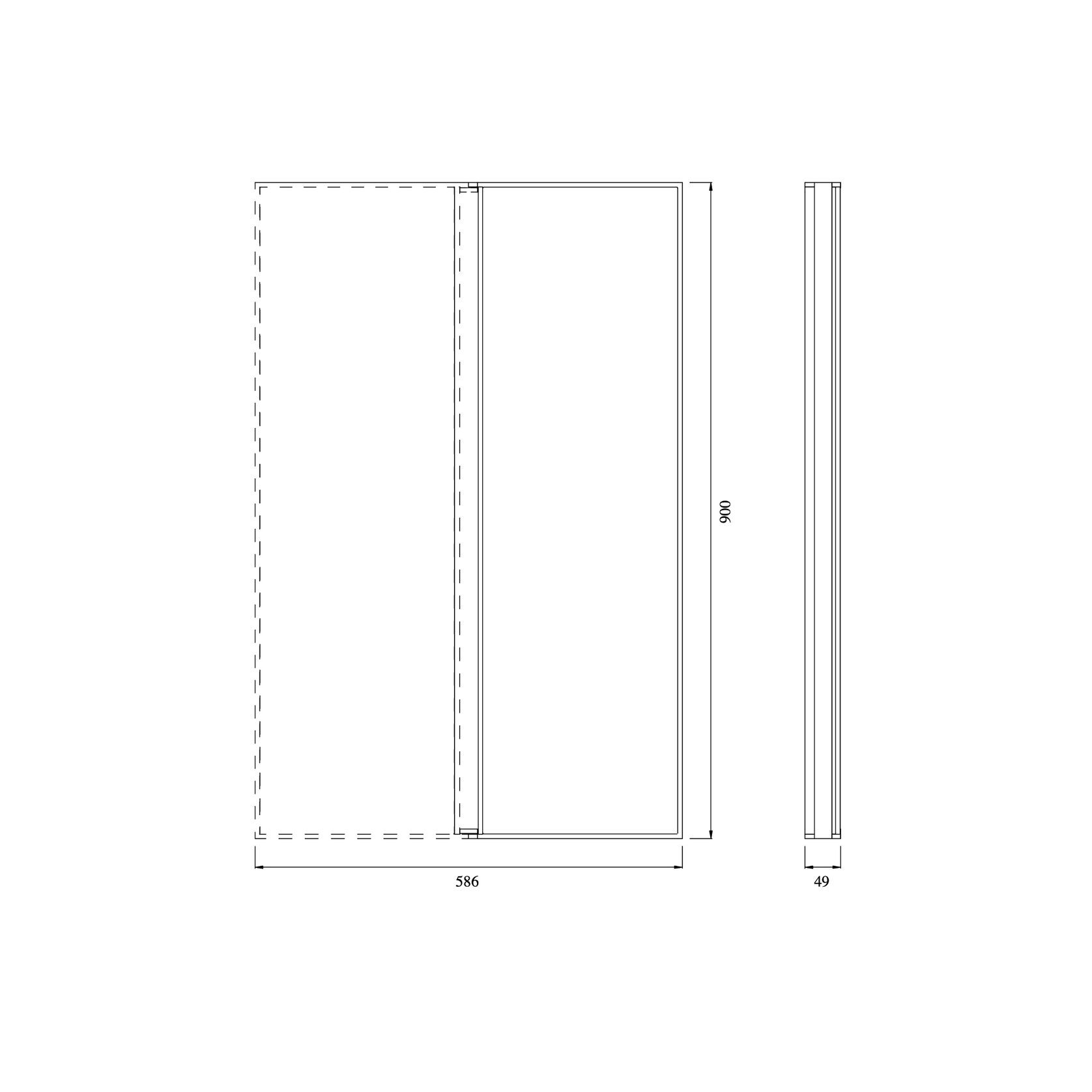 SIXTY - Wall Mirror with LED by CEA gallery detail image