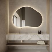 Amiah | LED Bathroom Mirror | 1450 x 1000 gallery detail image