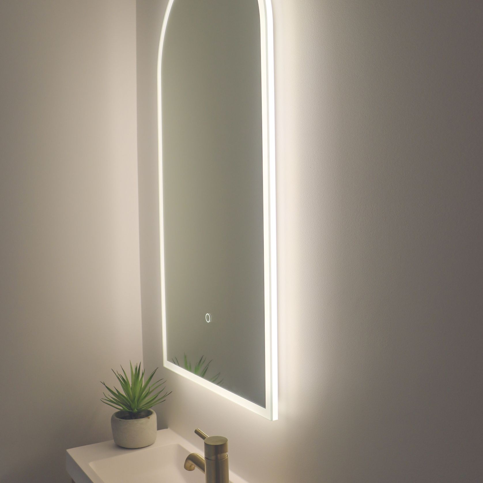 CODE Solace Arc Led Mirror gallery detail image