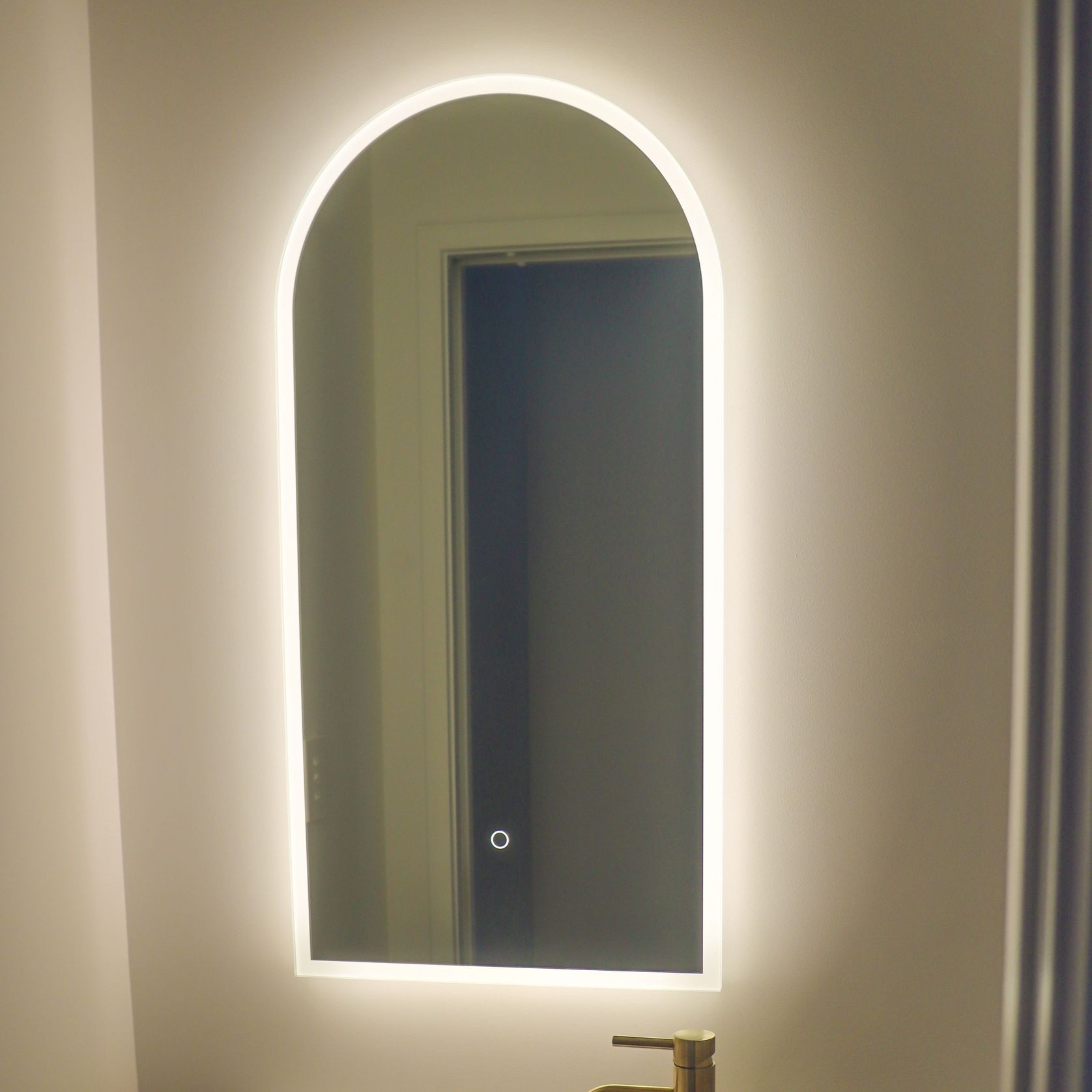 Code Solace Arc Led Mirror gallery detail image
