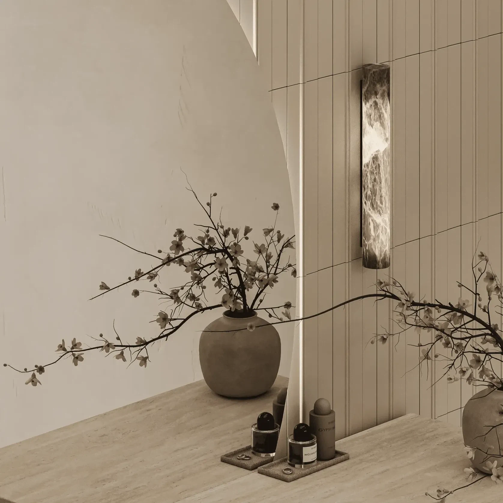 Célina Half Moon Mirror | 2000 x 1000 gallery detail image