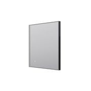 Eclipse Rectangle Gun Metal LED Framed Mirror Demister gallery detail image