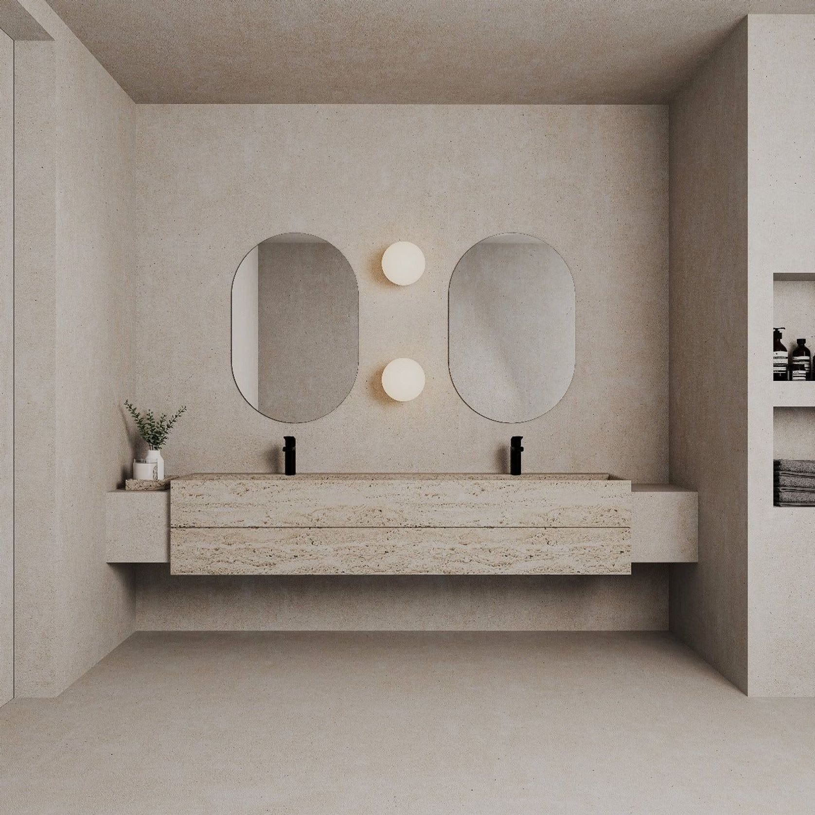 Elara Oval Bathroom Mirror | 900 x 500 gallery detail image