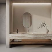 Elara Oval Bathroom Mirror | 900 x 500 gallery detail image