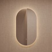 Elara LED Oval Bathroom Mirror | 900 x 500 gallery detail image