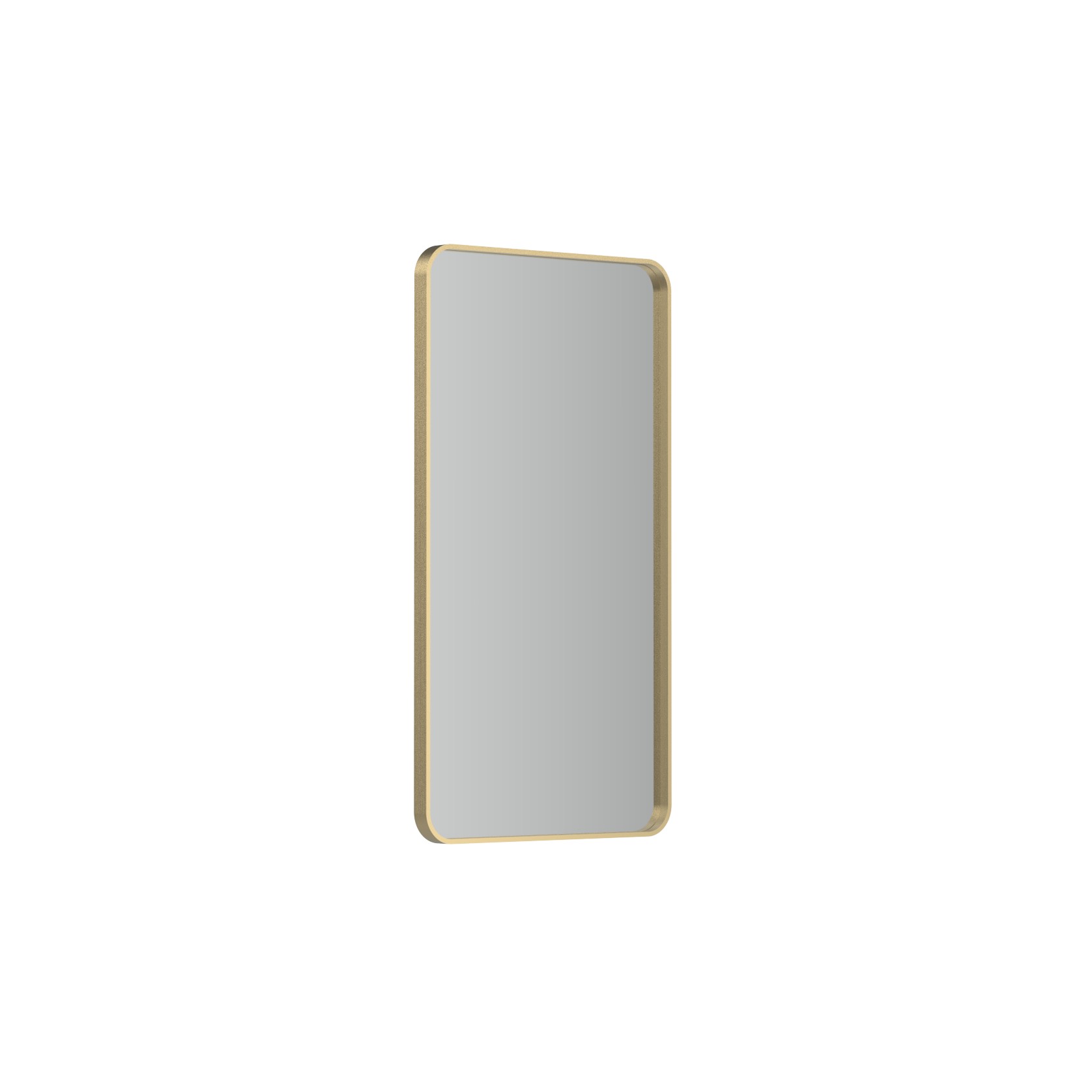 Frame XL 1200 Rectangle Mirror Brushed Brass gallery detail image