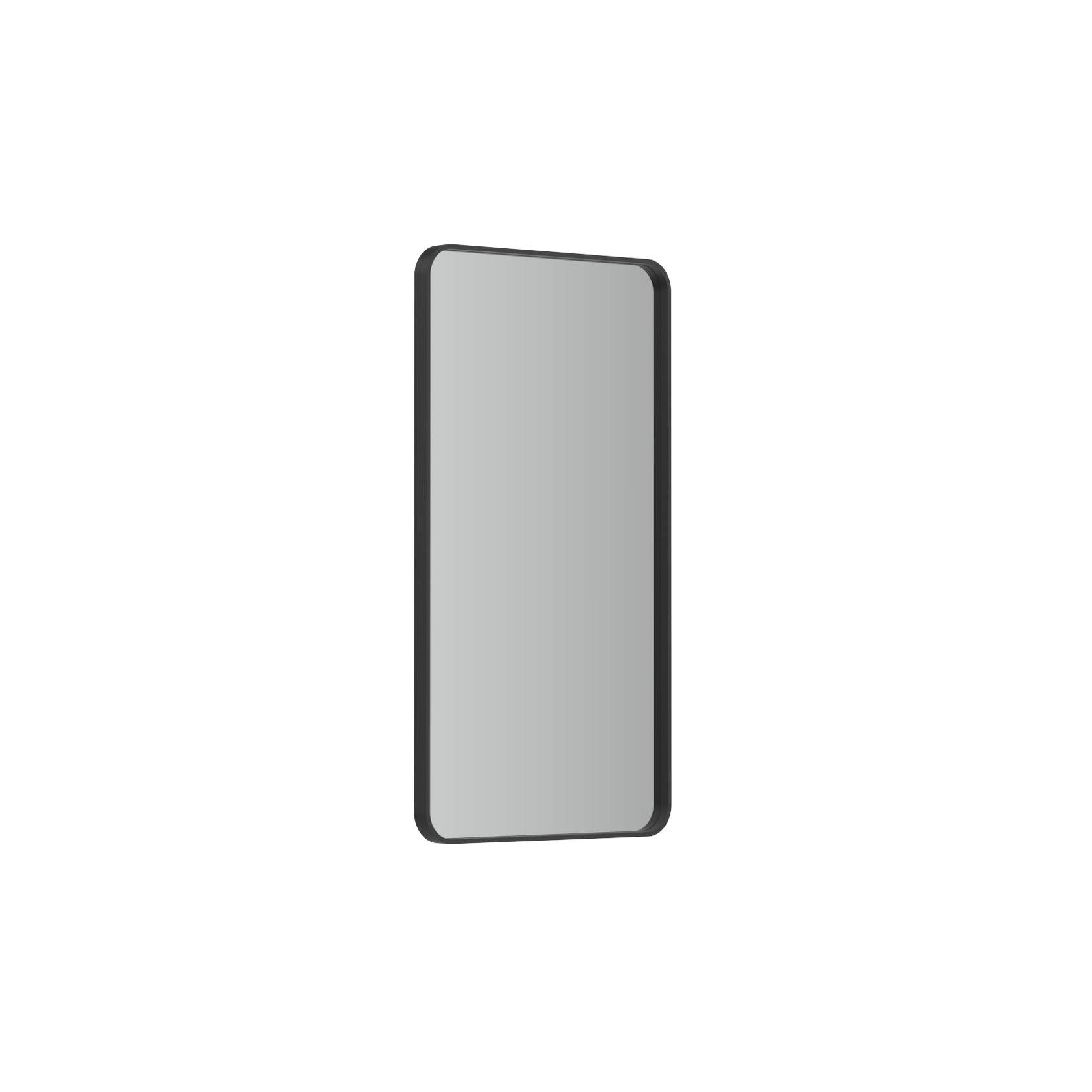 Frame XL 1200 Rectangle Mirror Brushed Black gallery detail image