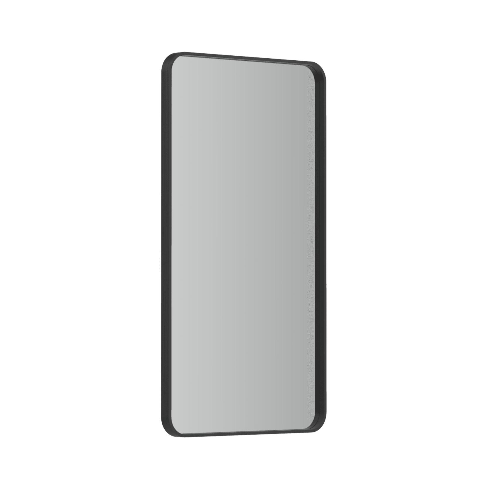 Frame XL 1200 Rectangle Mirror Brushed Black gallery detail image