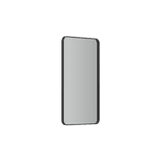 Frame XL 1200 Rectangle Mirror Brushed Black gallery detail image