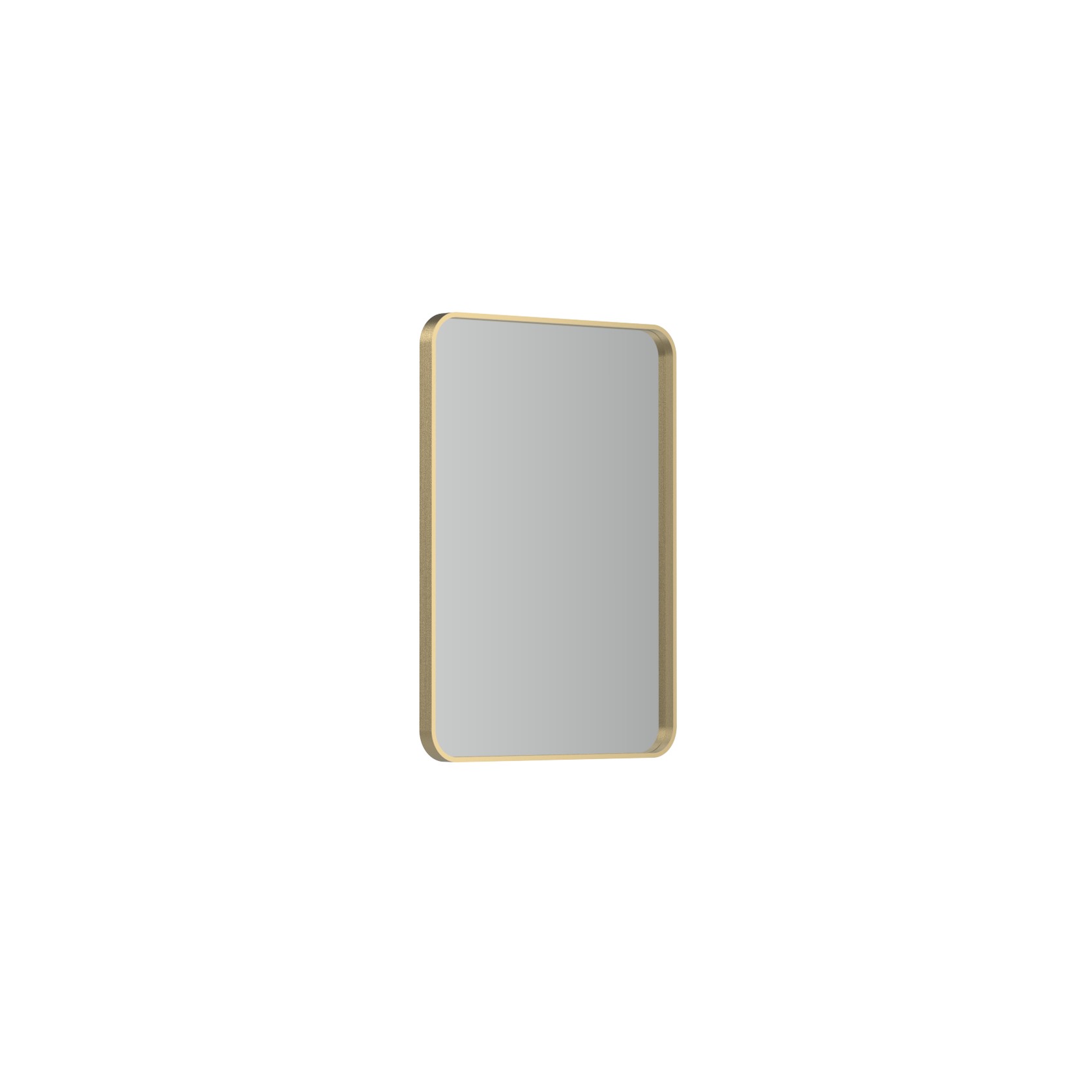 Frame XL 900 Rectangle Mirror Brushed Brass gallery detail image