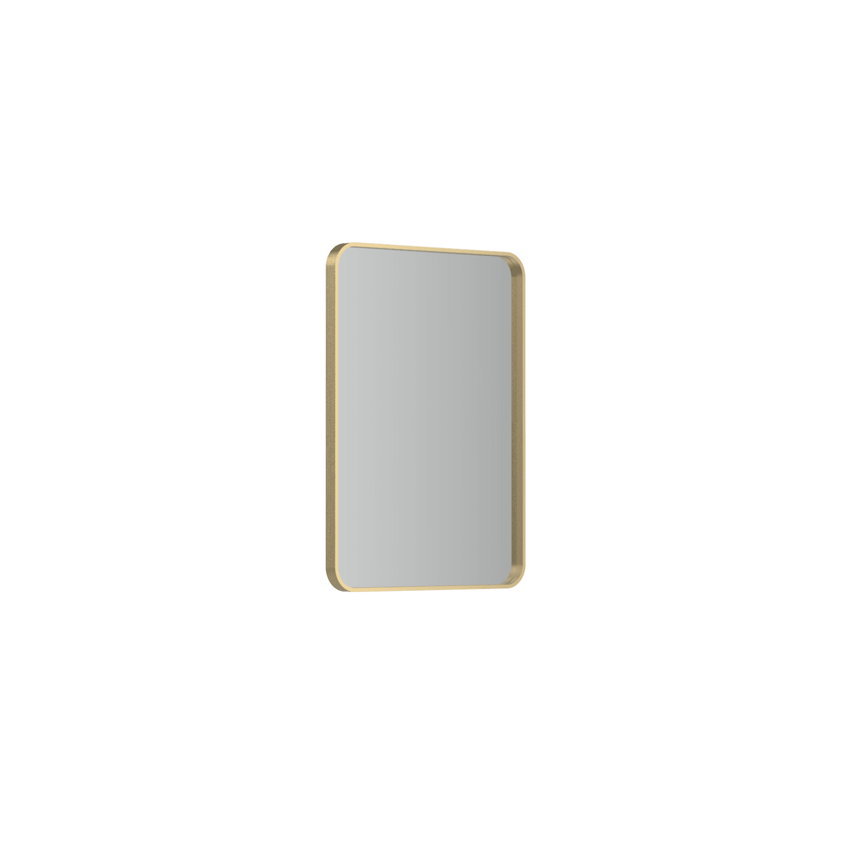 Frame XL 900 Rectangle Mirror Brushed Brass gallery detail image