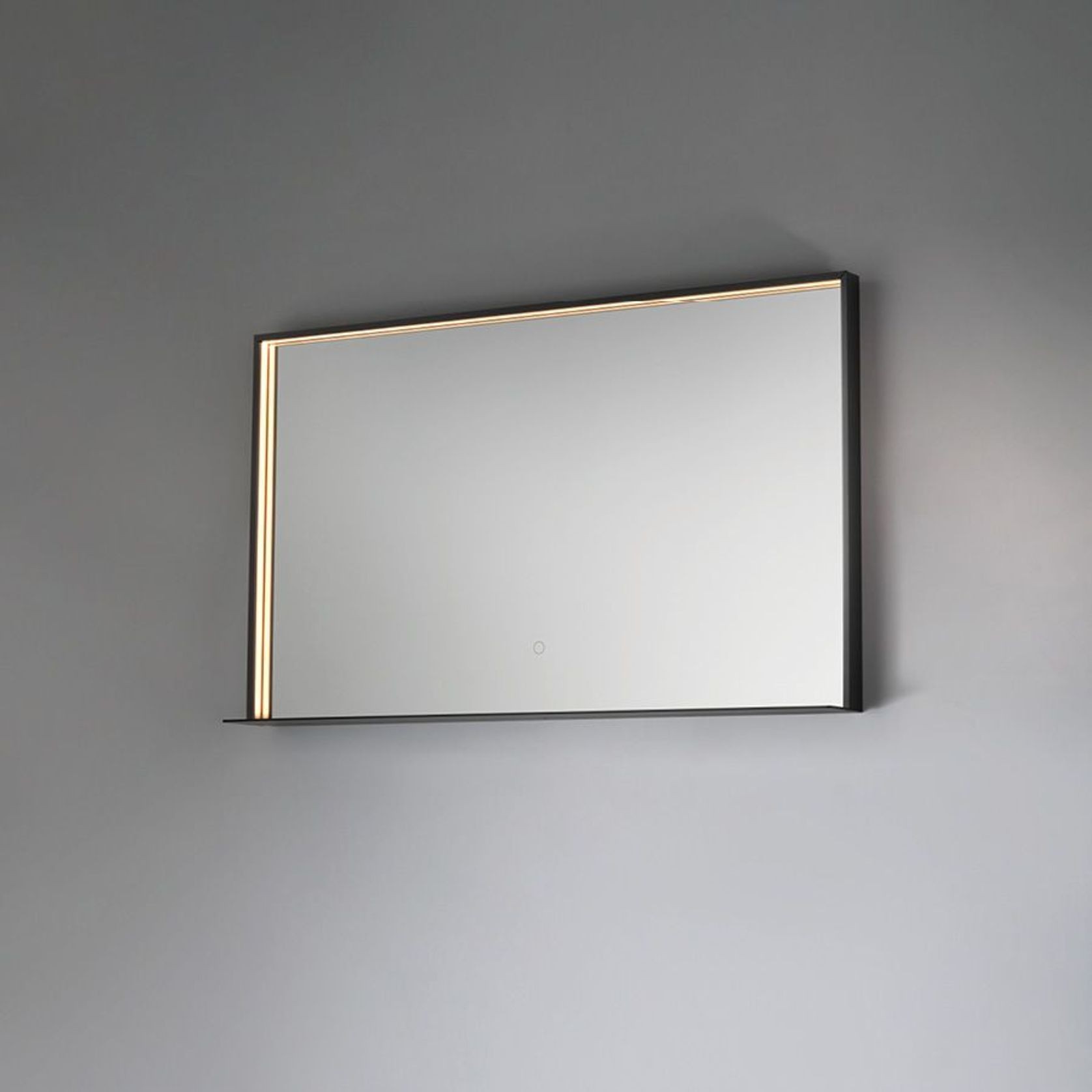 Frame 1000 LED Mirror With Shelf gallery detail image