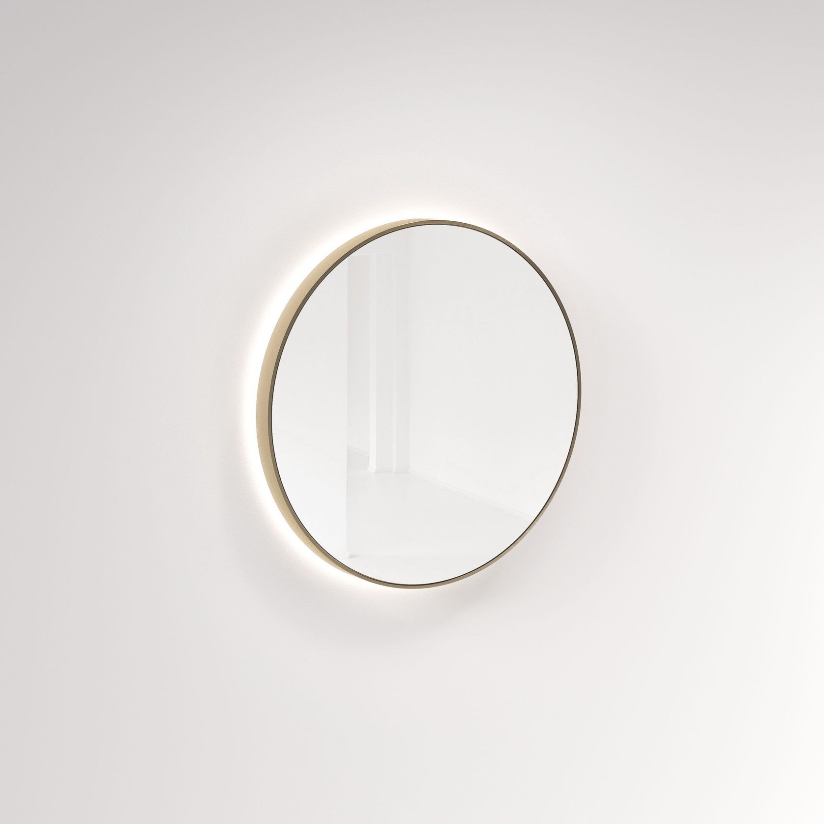 Saanti Handmade Double Trim LED Mirror 800mm gallery detail image