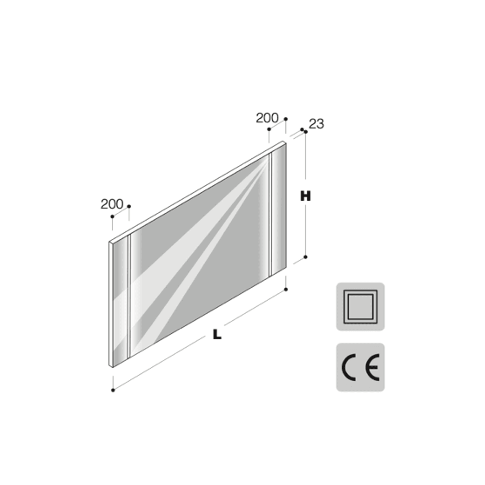 WK6 Mirror by Boffi gallery detail image