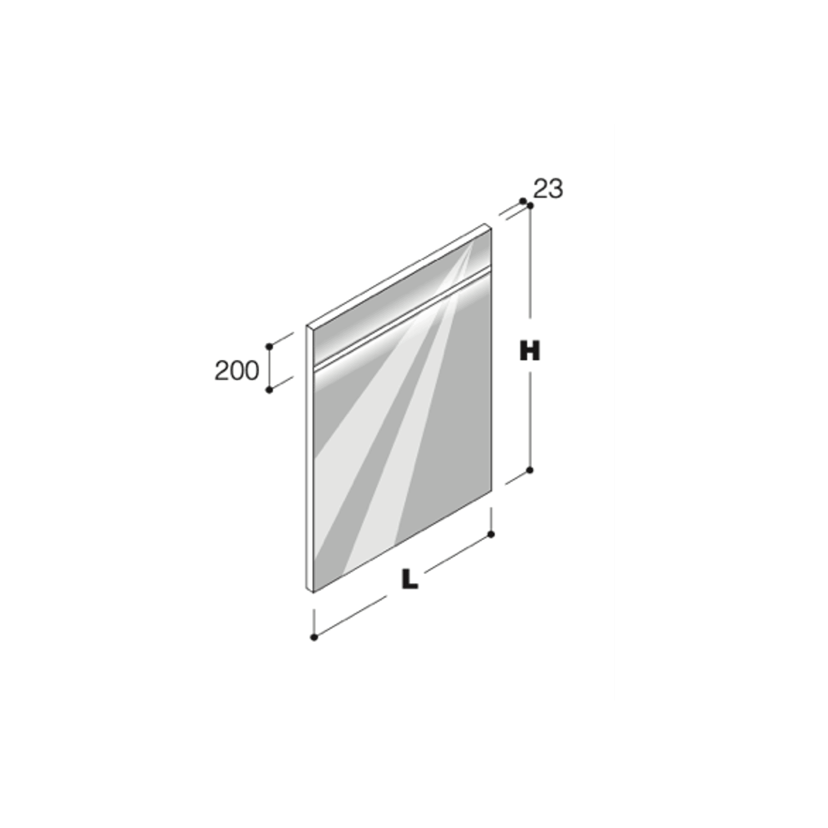 WK6 Mirror by Boffi gallery detail image