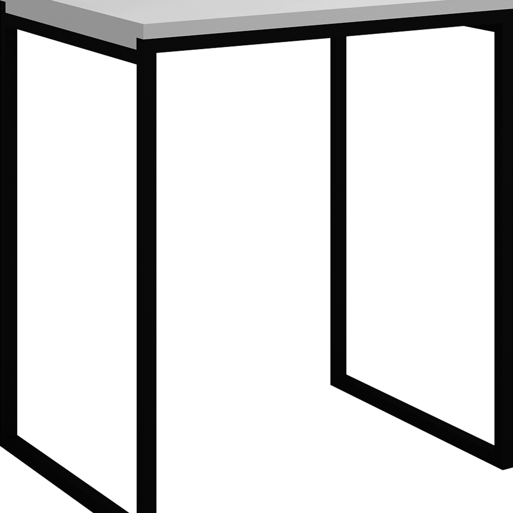 Bathroom Stool 430mm G01115 Composite Stone gallery detail image